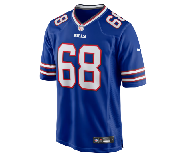 Garrett McGhin Buffalo Bills Nike Team Game Jersey Royal