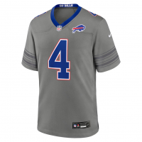 James Cook III Buffalo Bills Nike Nickel City Game Jersey Gray
