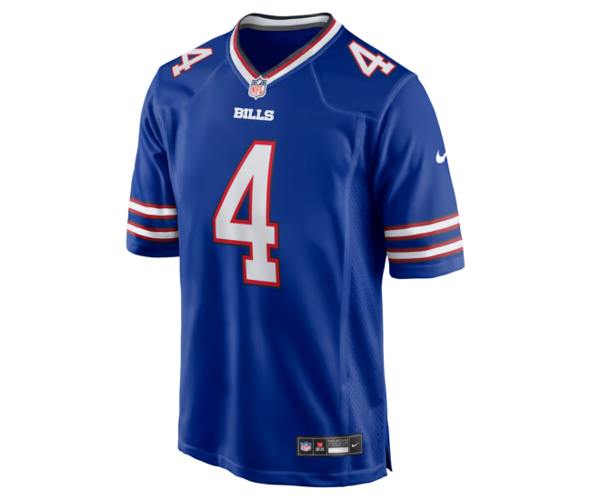 James Cook III Buffalo Bills Nike Team Game Jersey Royal