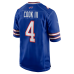 James Cook III Buffalo Bills Nike Team Game Jersey Royal