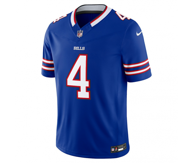 James Cook III Buffalo Bills Nike Team Vapor F.U.S.E. Stitched Limited Jersey Royal