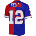 Jim Kelly Buffalo Bills Mitchell & Ness 1990 Split Legacy Replica Jersey Royal Red