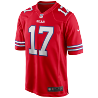 Josh Allen Buffalo Bills Nike Alternate Game Player Jersey Red