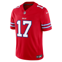 Josh Allen Buffalo Bills Nike Alternate Vapor F.U.S.E. Stitched Limited Jersey Red