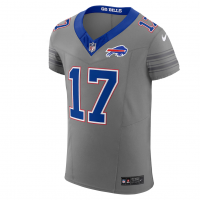 Josh Allen Buffalo Bills Nike Nickel City Vapor F.U.S.E. Elite Jersey Gray