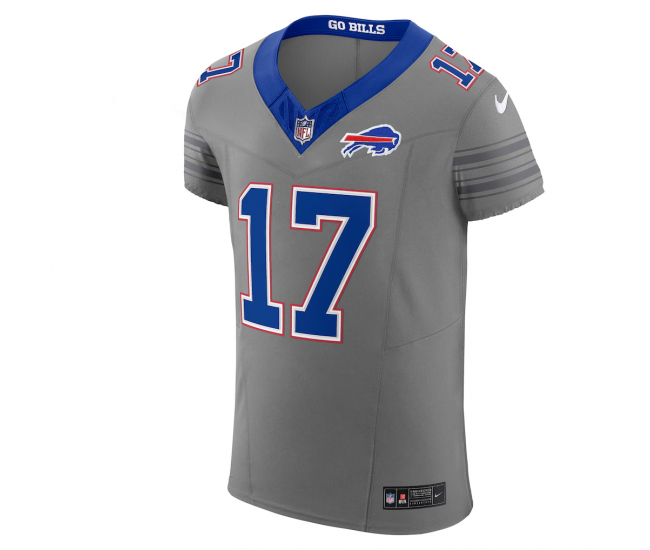 Josh Allen Buffalo Bills Nike Nickel City Vapor F.U.S.E. Elite Jersey Gray