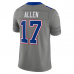 Josh Allen Buffalo Bills Nike Nickel City Vapor F.U.S.E. Stitched Limited Jersey Gray