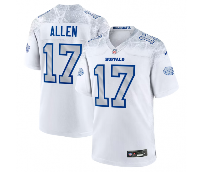 Josh Allen Buffalo Bills Nike Rivalries Collection Game Jersey White