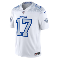 Josh Allen Buffalo Bills Nike Rivalries Collection Stitched Limited Jersey White