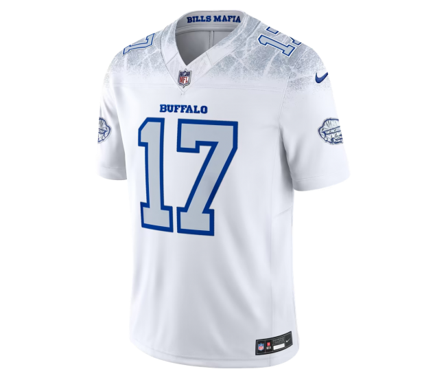 Josh Allen Buffalo Bills Nike Rivalries Collection Stitched Limited Jersey White