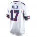 Josh Allen Buffalo Bills Nike White Game Player Jersey White