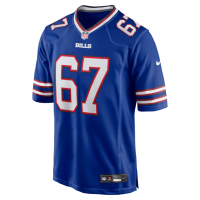 Kent Hull Buffalo Bills Nike Game Retired Player Jersey Royal