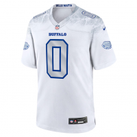 Keon Coleman Buffalo Bills Nike 2025 Rivalries Collection Game Jersey White
