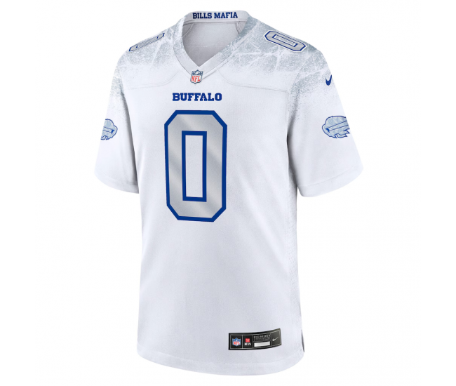 Keon Coleman Buffalo Bills Nike 2025 Rivalries Collection Game Jersey White