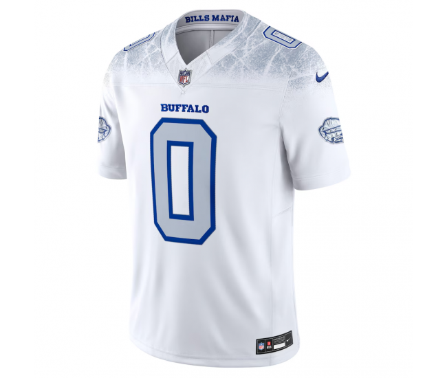 Keon Coleman Buffalo Bills Nike 2025 Rivalries Collection Stitched Limited Jersey White