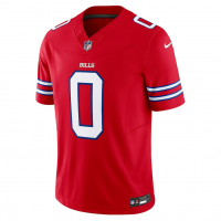 Keon Coleman Buffalo Bills Nike Alternate Vapor F.U.S.E. Limited Jersey Red