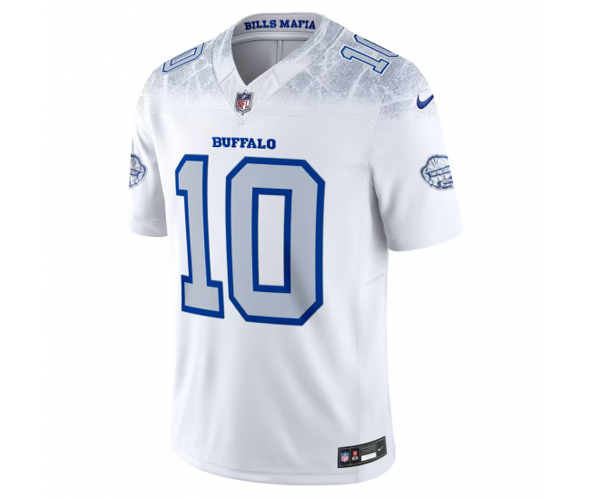 Khalil Shakir Buffalo Bills Nike Rivalries Collection Stitched Limited Jersey White