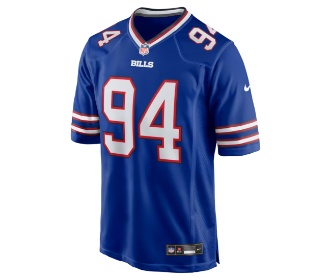 Landon Jackson Buffalo Bills Nike Team Game Jersey Royal