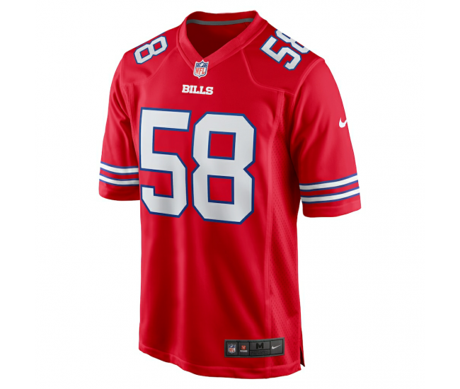 Matt Milano Buffalo Bills Nike Alternate Game Jersey Red