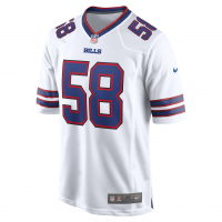 Matt Milano Buffalo Bills Nike Away Game Player Jersey White