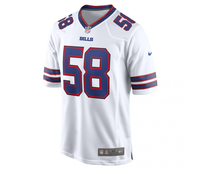 Matt Milano Buffalo Bills Nike Away Game Player Jersey White