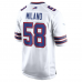 Matt Milano Buffalo Bills Nike Away Game Player Jersey White