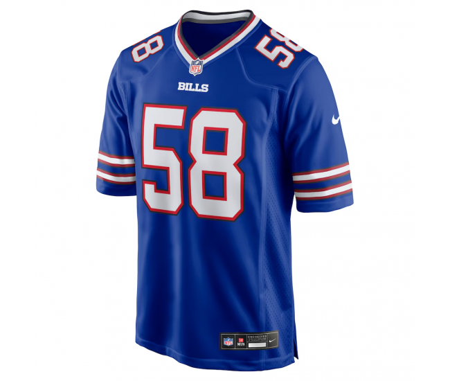 Matt Milano Buffalo Bills Nike Game Player Jersey Royal