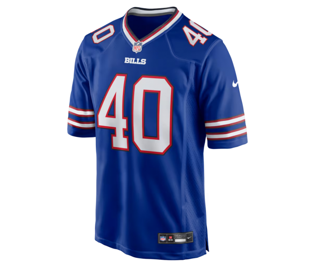 Matthew Wright Buffalo Bills Nike Team Game Jersey Royal