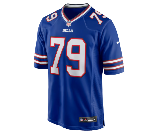 Ruben Brown Buffalo Bills Nike Game Retired Player Jersey Royal