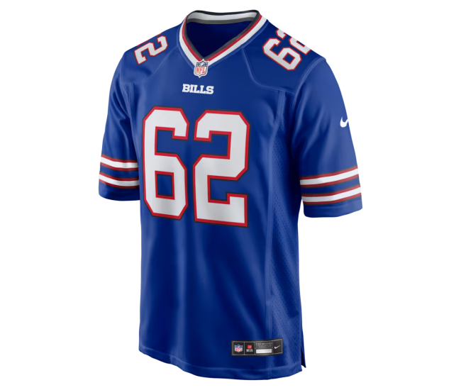 Sedrick Van Pran Granger Buffalo Bills Nike Game Jersey Royal
