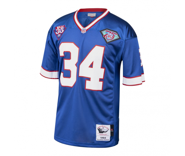Thurman Thomas Buffalo Bills 1985 Mitchell & Ness Authentic Throwback Retired Player Jersey Royal