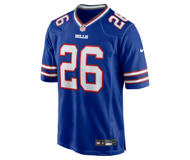 Ty Johnson Buffalo Bills Nike Team Game Jersey Royal