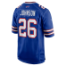 Ty Johnson Buffalo Bills Nike Team Game Jersey Royal