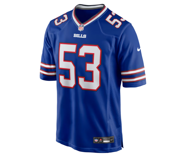 Tyrel Dodson Buffalo Bills Nike Game Player Jersey Royal