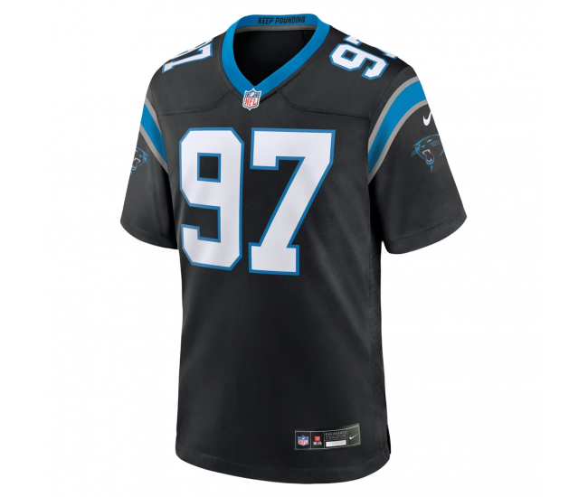 Bobby Brown III Carolina Panthers Nike Team Game Jersey Black