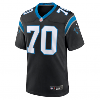 Brady Christensen Carolina Panthers Nike Team Game Jersey Black