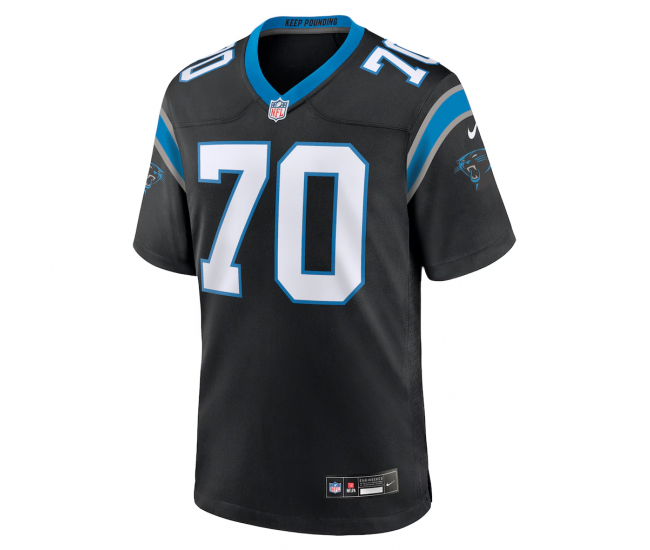 Brady Christensen Carolina Panthers Nike Team Game Jersey Black