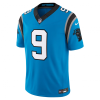 Bryce Young Carolina Panthers Nike Alternate Vapor F.U.S.E. Stitched Limited Jersey Blue