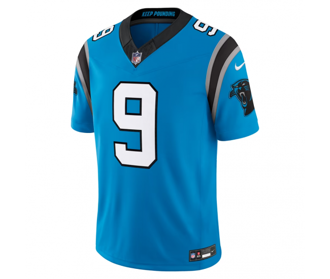 Bryce Young Carolina Panthers Nike Alternate Vapor F.U.S.E. Stitched Limited Jersey Blue