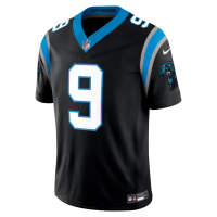 Bryce Young Carolina Panthers Nike Team Vapor F.U.S.E. Stitched Limited Jersey Black