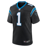 Cam Newton Carolina Panthers Nike Team Retired Game Jersey Black