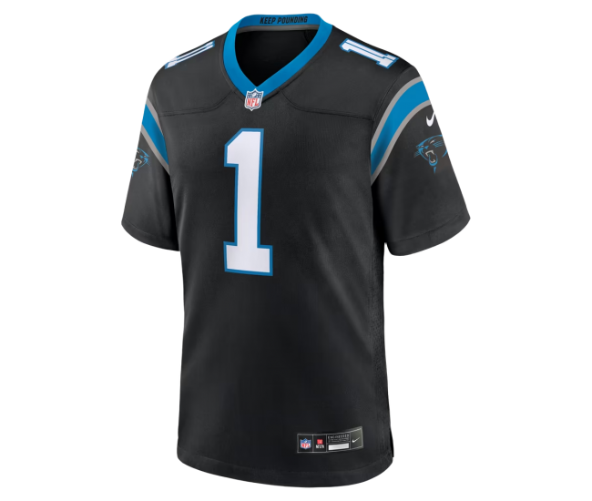 Cam Newton Carolina Panthers Nike Team Retired Game Jersey Black