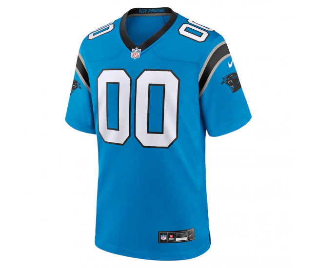 Carolina Panthers Nike Alternate Custom Game Jersey Blue