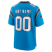 Carolina Panthers Nike Alternate Custom Game Jersey Blue