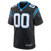 Carolina Panthers Nike Custom Game Jersey Black