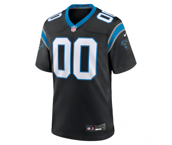Carolina Panthers Nike Custom Game Jersey Black