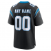 Carolina Panthers Nike Custom Game Jersey Black
