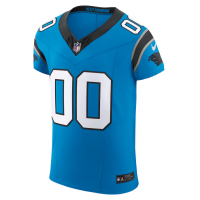 Carolina Panthers Nike Vapor F.U.S.E. Elite Custom Jersey Blue