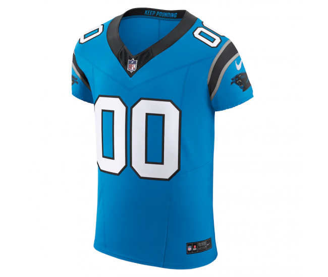 Carolina Panthers Nike Vapor F.U.S.E. Elite Custom Jersey Blue