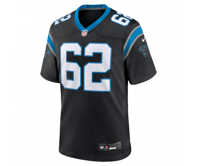 Chandler Zavala Carolina Panthers Nike Game Jersey Black